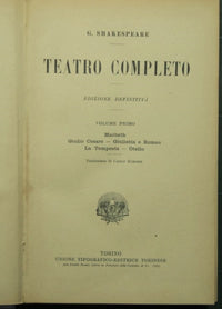 Teatro completo