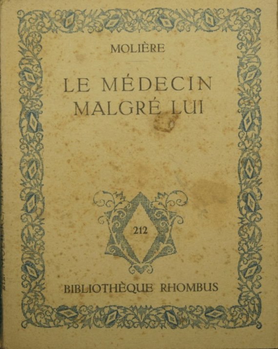 Las medicinas a pesar de él.