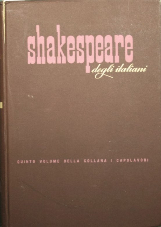 Shakespeare de los italianos