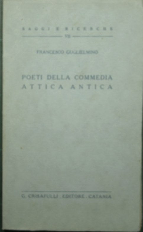 Poets of ancient Attic comedy