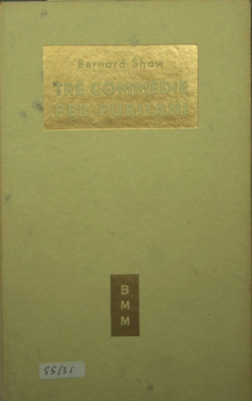 Tre commedie per puritani