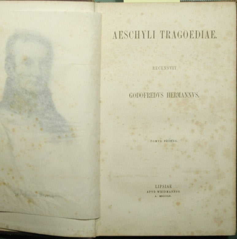 Aeschyli tragoediae - Vol. I