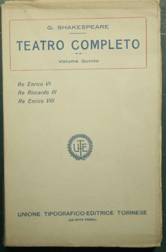 Teatro completo - Vol. V