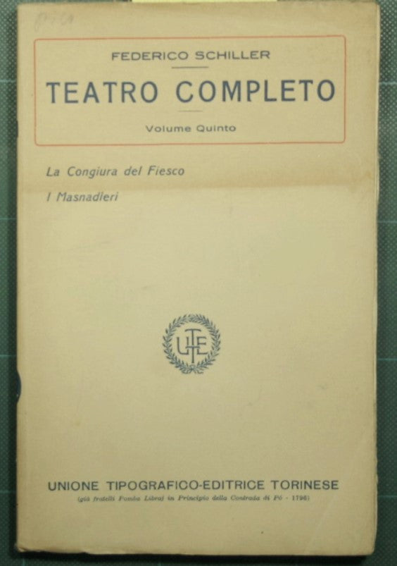 Teatro completo - Vol. V