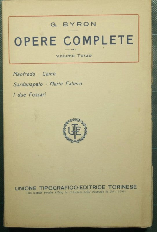 Opere complete - Vol. III