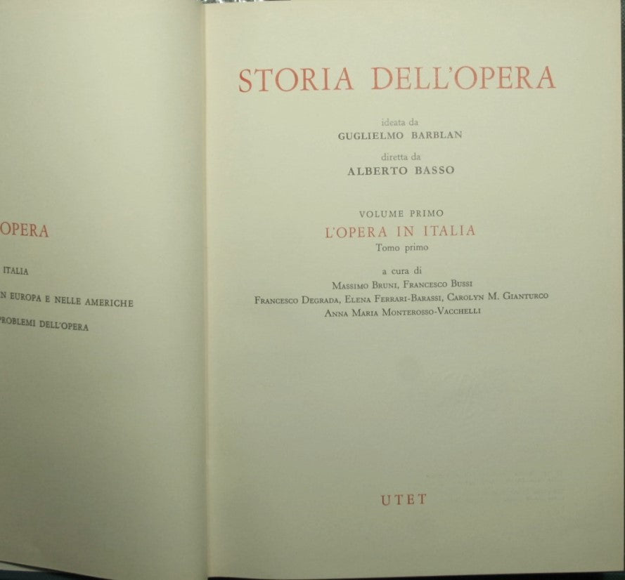 Storia dell'opera