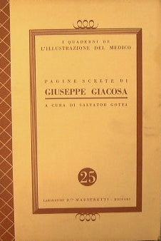 Páginas seleccionadas de Giuseppe Giacosa