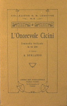 L'onorevole Cicini