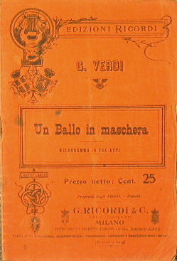 Un ballo in maschera