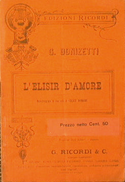 L'elisir d'amore