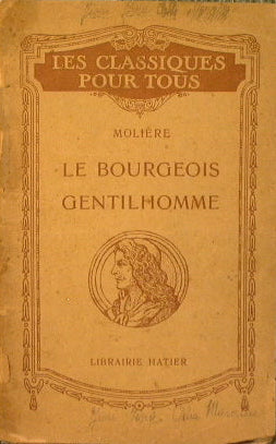 Le bourgeois gentilhomme