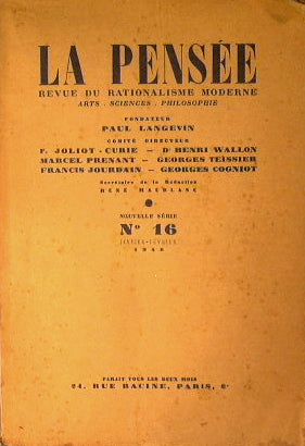 La pensée