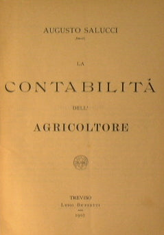 La contabilidad del agricultor.
