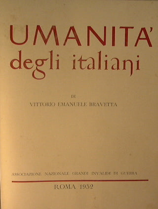 Umanità degli italiani