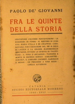 Fra le quinte della storia