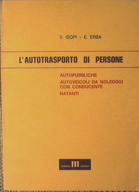 The road transport of people