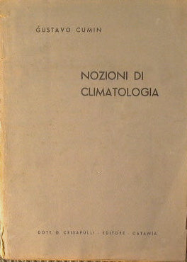Notions of climatology