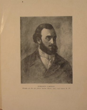 Correspondence by Domenico Carbone from 1845 to 1850
