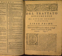 Delle imprese trattato di Giulio Cesare Capaccio. In tre libri diuiso.