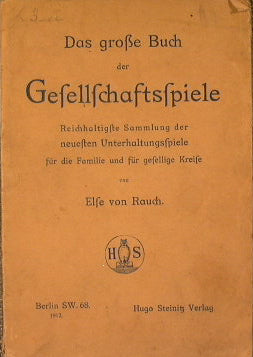 Das Grosse Buch der Gesellschaftsspiele
