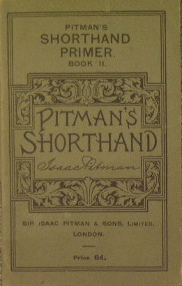 Pitman's shorthand primer book II