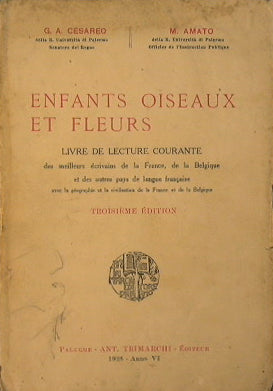 Enfants oiseaux et fleurs