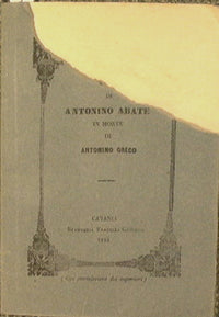 Sobre la muerte de Antonino Greco