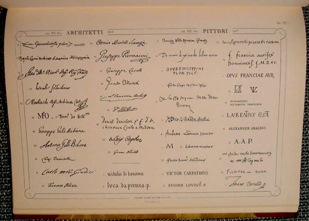 Isography, or collection of 2000 signatures and monograms of the most famous and renowned men.