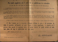 Anuncio conjunto de Carini - Anuncio de publicación de las listas del impuesto de construcción (Formulario n° 75)
