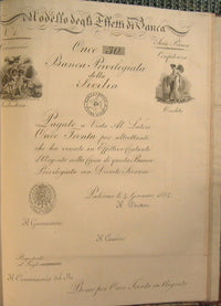 La magia del credito svelata istituzione fondamentale di pubblica utilita da Giuseppe De Welz offerta alla Sicilia ed agli altri stati d'Italia.
