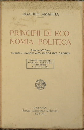Principios de economía política.