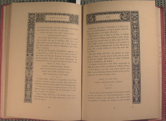 Tornei e giostre ingressi trionfali e feste carnevalesche in Roma sotto Paolo III ( 1534 - 1549)
