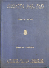 Lezioni di economia politica corporativa