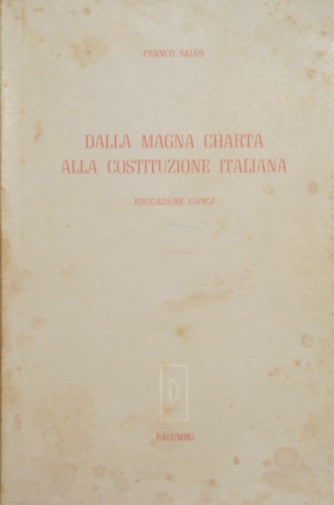 Dalla Magna Charta alla Costituzione Italiana