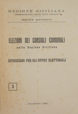 Elezioni dei consigli comunali nella Regione Siciliana