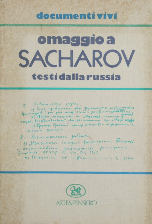 Omaggio a Sacharov