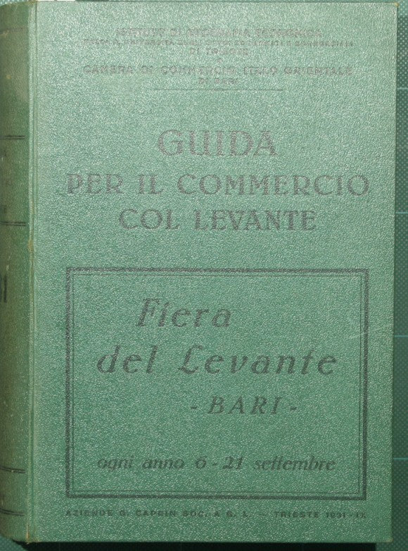 Guía para el comercio con el Levante