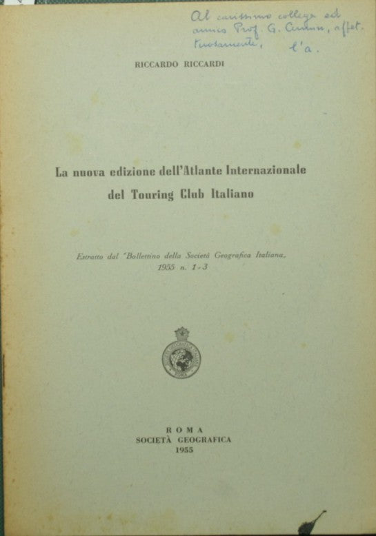La nuova edizione dell'Atlante Internazionale del Touring Club Italiano