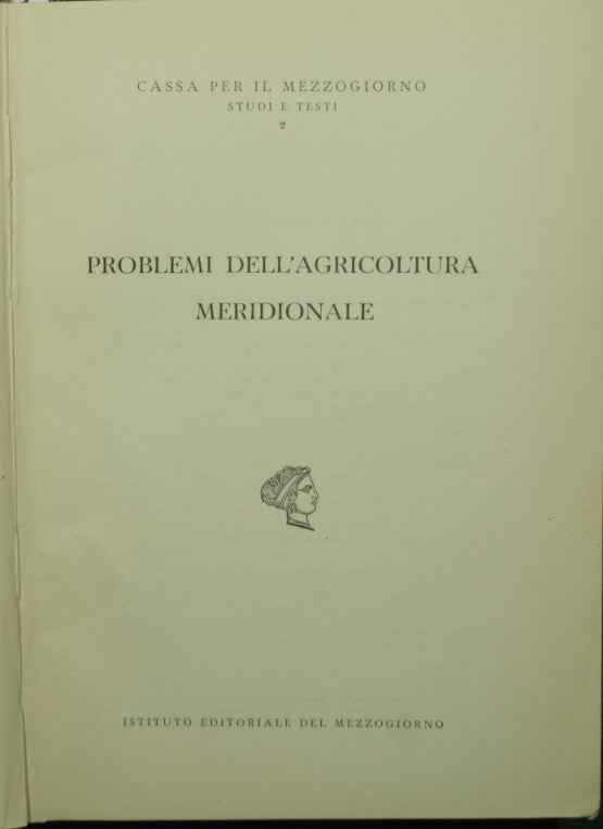 Problemi dell'agricoltura meridionale