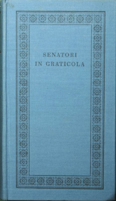 Senatori in graticola
