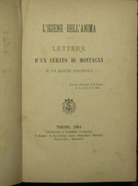 La higiene del alma. Cartas de un sacerdote de la montaña a un antiguo discípulo