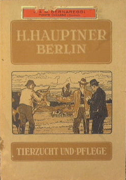 Hauptner / Sonder - Catálogo C über Instrumente für Tierzucht und - Pflege