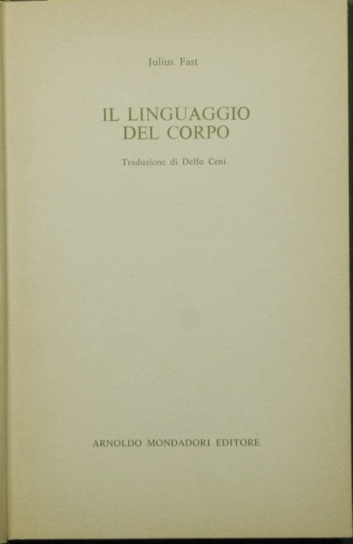 Lenguaje corporal