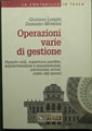 Operazioni varie di gestione