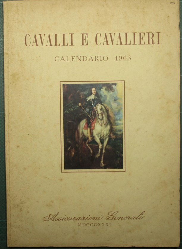 Caballos y jinetes - Calendario 1963