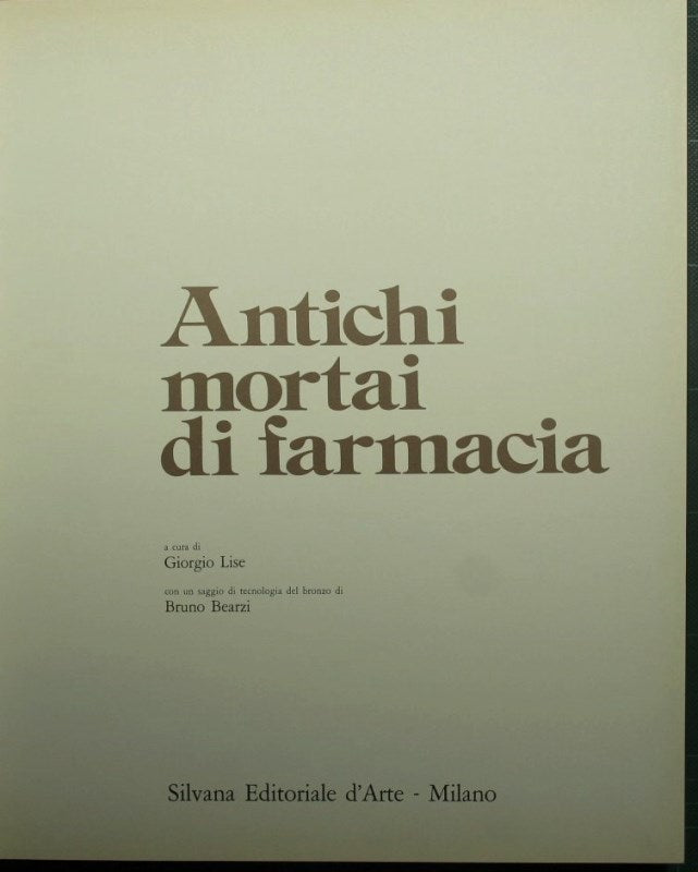 Antichi mortai di farmacia