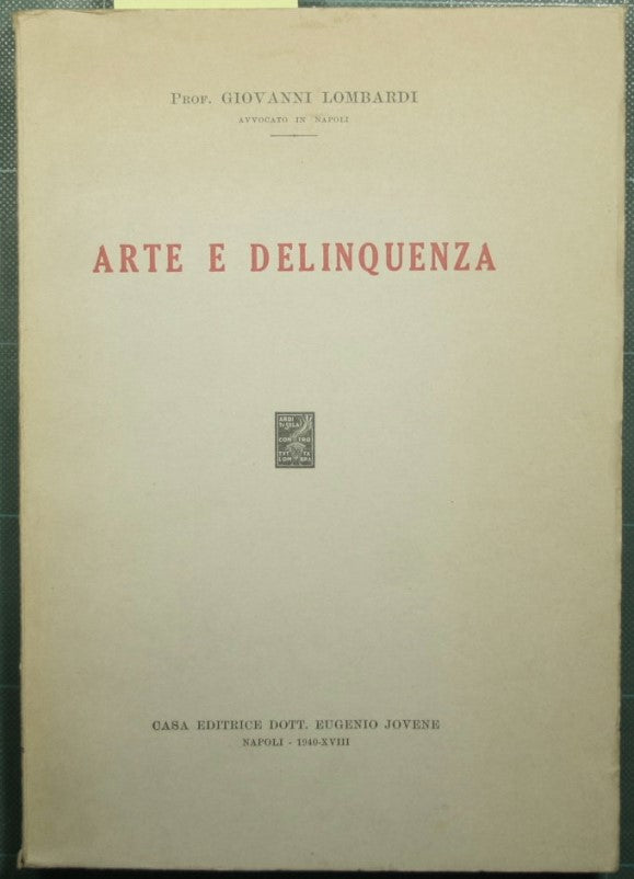 Arte e delinquenza