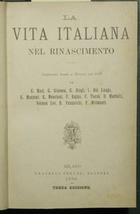 La vita italiana nel Rinascimento