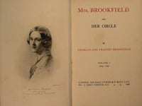 Mrs. Brookfield and Her Circle