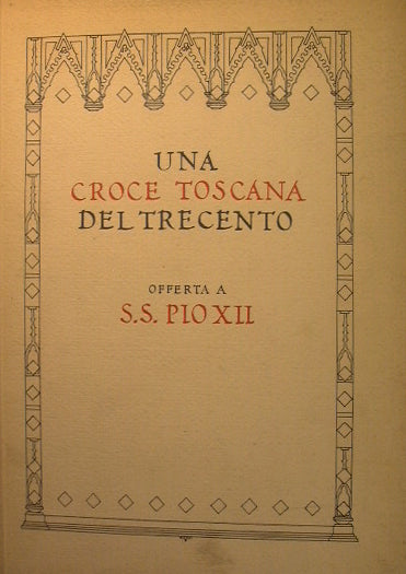 A Tuscan portable cross from the first half of the 14th century